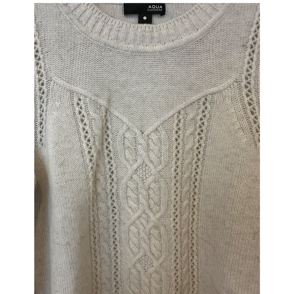 Aqua 100% cashmere light pink sweater - Picture 4 of 10